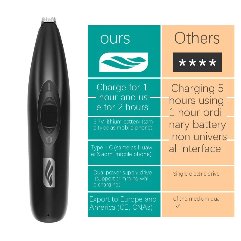 1pc Professional Pet Hair Trimmer