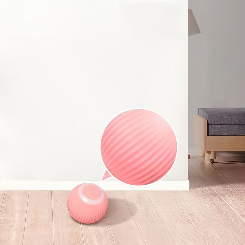 Smart Cat Ball Toy With 150 MAh Bettery: An Automatic Rolling Ball For Hours Of Interactive Fun!