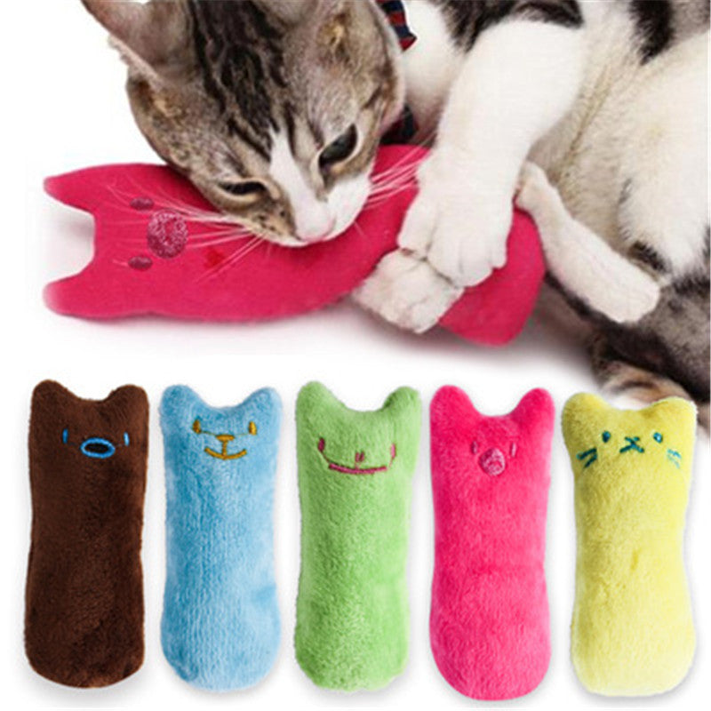 1pc Cat Design Teaser Toy with Squeaky