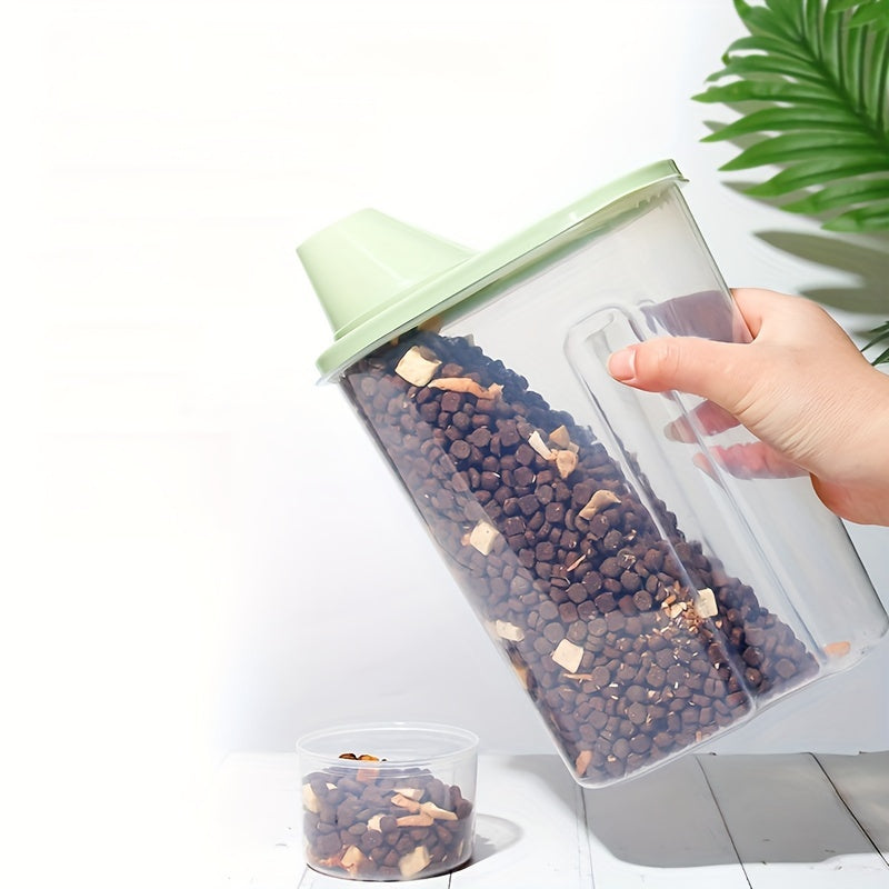 1pc Airtight Pet Food Storage Container with Lid