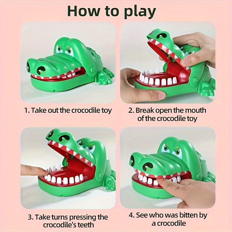 2025 Large Fun Biting Hand Crocodile, Party Board Game Toy