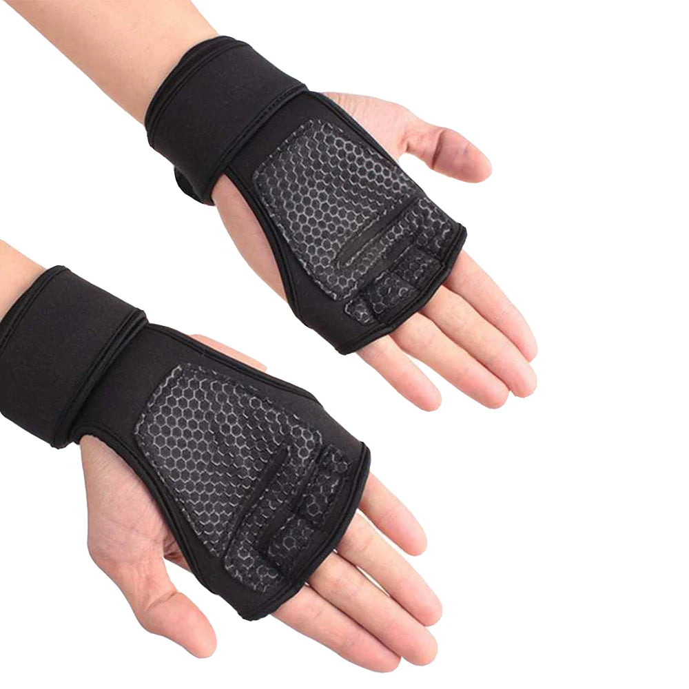 1 Pair of Weightlifting Training Gloves