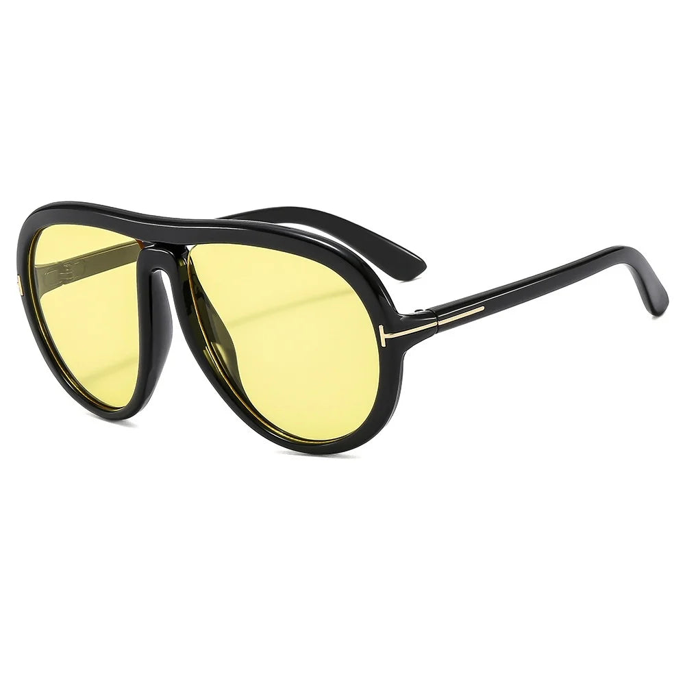 2025 New Fashion Luxury Round Oversized Sunglasses For Women