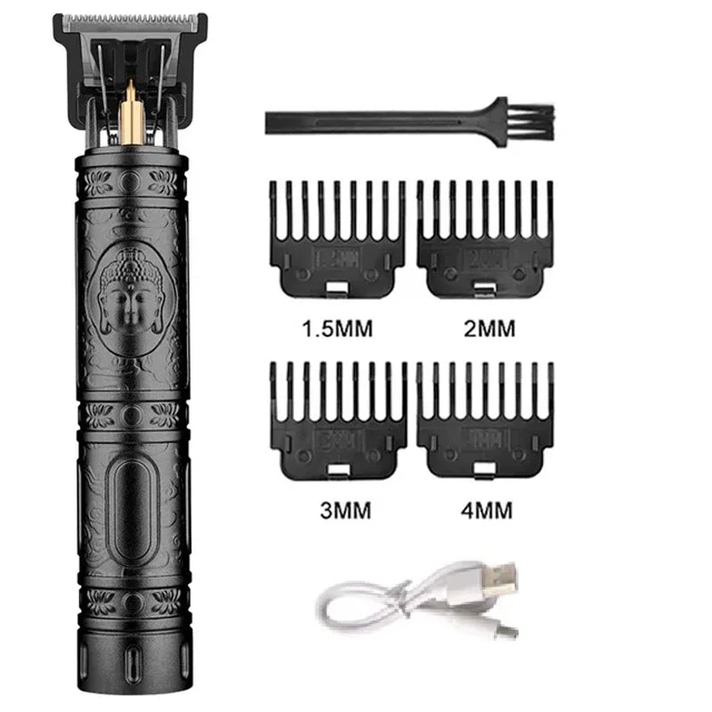 Hairdresser Original T9 Machine Professional Man Comb Personal Care Home Powerful Beard Hair Cutting Machine Lithium Battery