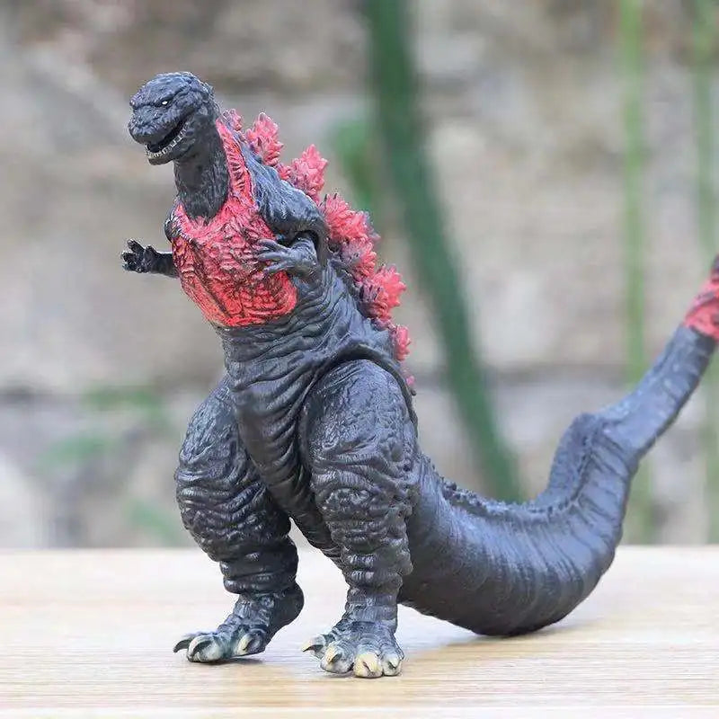 Godzilla VS King Kong Figure Action Anime Figurie Gulian Runaway Rabid Godzilla ABS Soft Glue Monster Doll Model Ornaments Toys