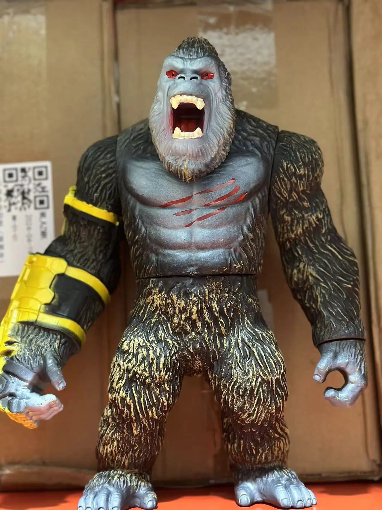 Godzilla VS King Kong Figure Action Anime Figurie Gulian Runaway Rabid Godzilla ABS Soft Glue Monster Doll Model Ornaments Toys