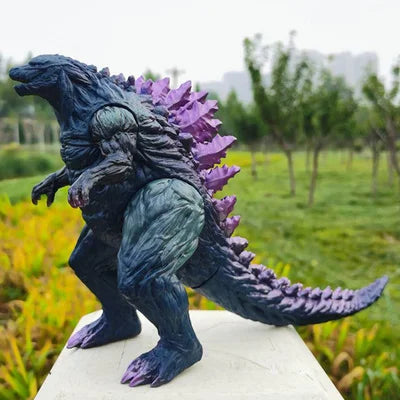 Godzilla VS King Kong Figure Action Anime Figurie Gulian Runaway Rabid Godzilla ABS Soft Glue Monster Doll Model Ornaments Toys