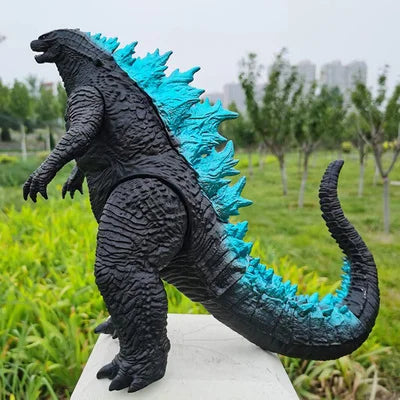 Godzilla VS King Kong Figure Action Anime Figurie Gulian Runaway Rabid Godzilla ABS Soft Glue Monster Doll Model Ornaments Toys