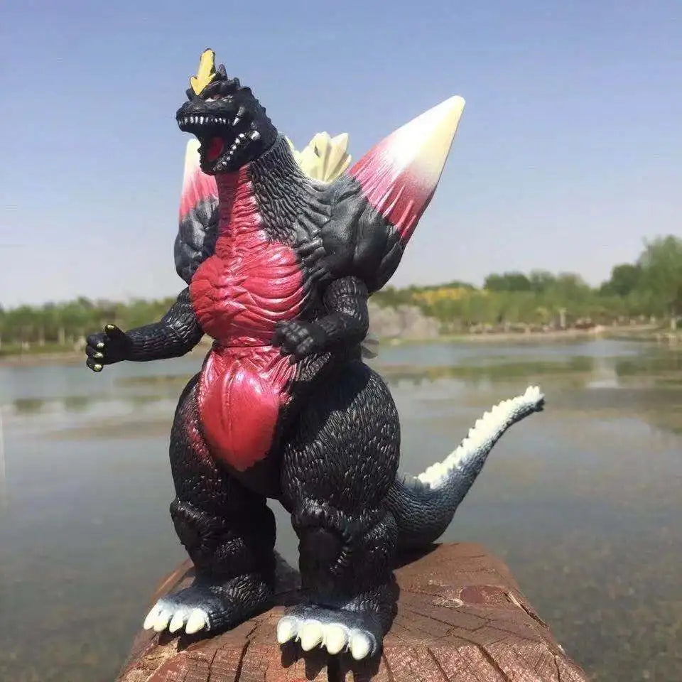 Godzilla VS King Kong Figure Action Anime Figurie Gulian Runaway Rabid Godzilla ABS Soft Glue Monster Doll Model Ornaments Toys