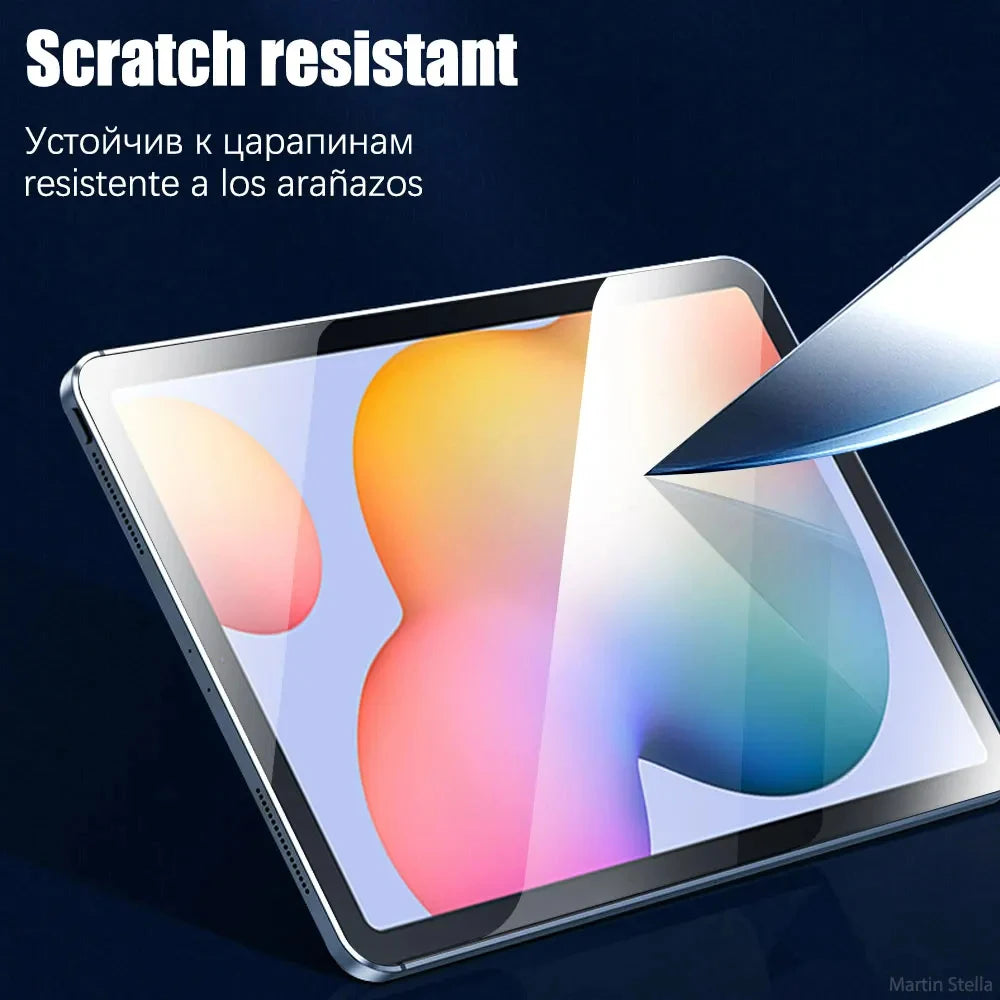 Tempered Glass Screen Protector For Samsung Galaxy Tab S6 Lite A9 Plus S8 S9 Plus Ultra S7 Fe S9 Fe 12.4 A8 Film