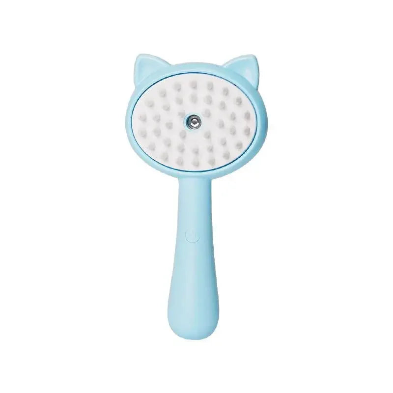 Pet Steam Brush Cat Dog Cleaning Steamy Spray Massage Beauty Comb 3 In 1 Hair Removal Grooming Supplies Pets Accessories