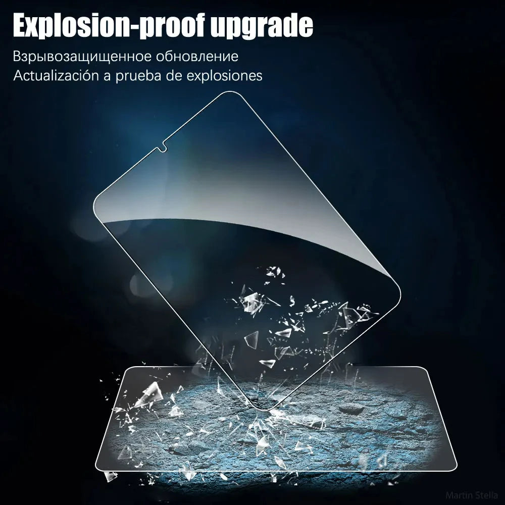 Tempered Glass Screen Protector For Samsung Galaxy Tab S6 Lite A9 Plus S8 S9 Plus Ultra S7 Fe S9 Fe 12.4 A8 Film