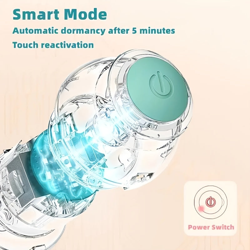 Smart Cat Ball Toy With 150 MAh Bettery: An Automatic Rolling Ball For Hours Of Interactive Fun!